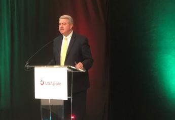 U.S. Agricultural Trade Under Secretary Ted McKinney spoke to the U.S. Apple Association's Marketing and Outlook Conference Aug. 23.
