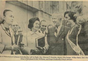 WDE Moment in History: Lady Bird Visits in 1967