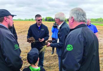 Certified Crop Adviser Nick Guilette views helping farmers adopt conservation practices to improve soil, water and air quality as a journey, with progress as the goal year-to-year.