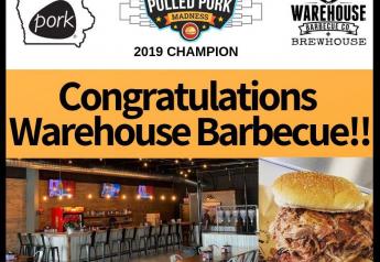 Warehouse Barbecue Co. Wins Iowa Pulled Pork Madness Contest