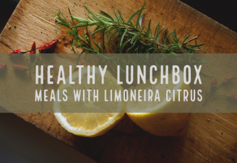 Make healthy lunchbox meals with Limoneira citrus