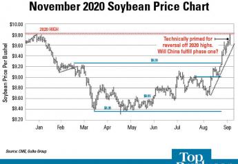 Soybean prices hit the highs for 2020 in mid-September. Selling some production meant profits for most. 
