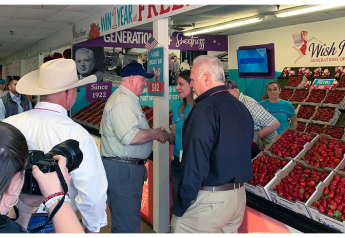 Sonny Perdue visits Florida Strawberry Fest, talks trade with growers