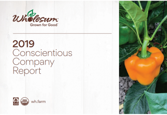 Wholesum details sustainability measures in its Conscientious Company Report