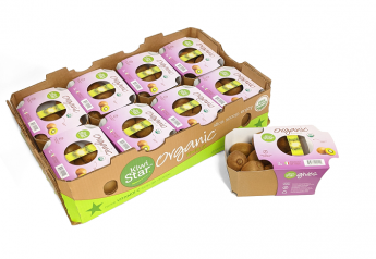 Trucco is introducing plastic-free packaging for two-pound KiwiStar brand fruit.