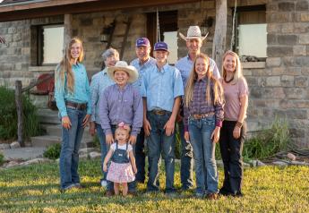 The Perrier family, Dalebanks Angus, Eureka, Kansas