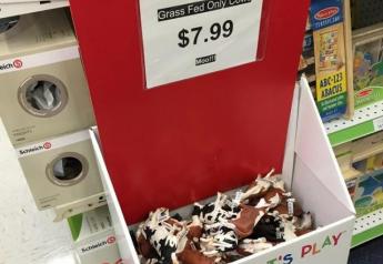 Grass-fed toy cows? 