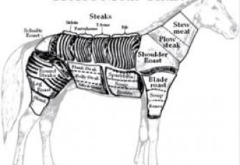 Horse meat map