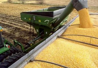 loading out corn