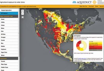Map Shows World’s Water-Stressed Crops