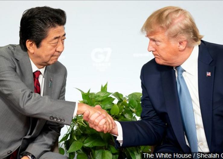 The U.S. and Japan reach a trade deal framework.