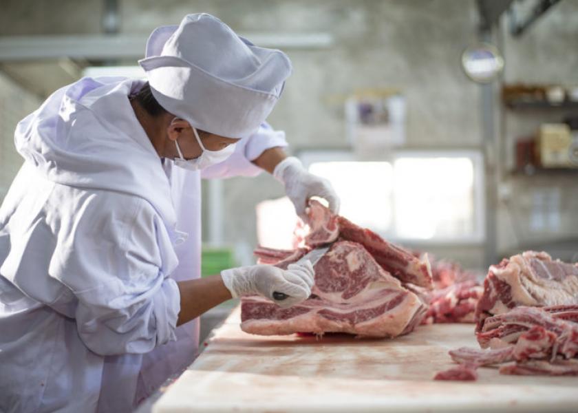 Labor issues in the meat industry caused shortages in grocery stores.