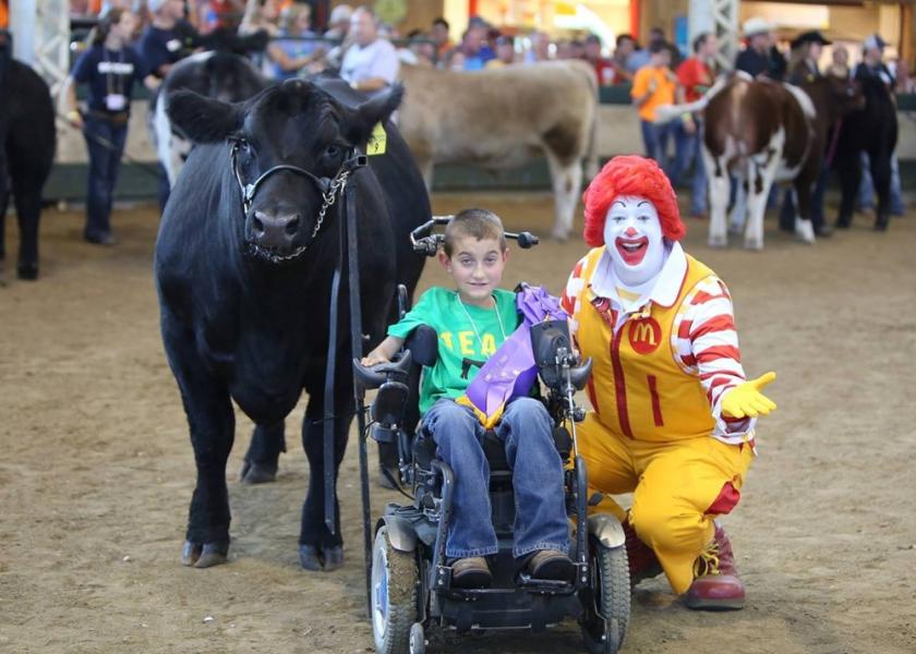 Iowa Governor's Charity Steer Show raised $284,000 last year.
