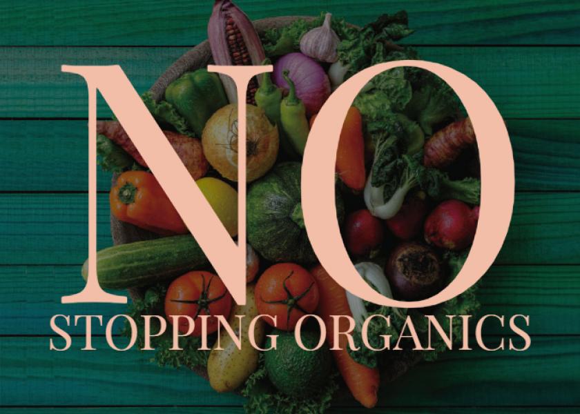 No stopping organic  sales gains