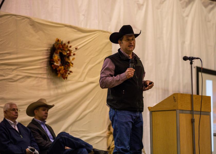 South Dakota rancher Britton Blair.