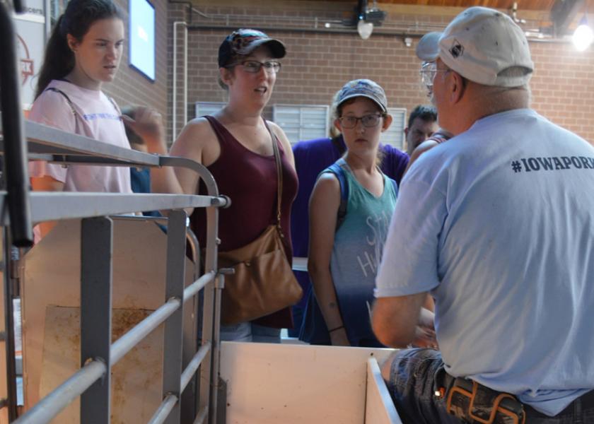 Farrowing Display is a "Must-See" at Iowa State Fair
