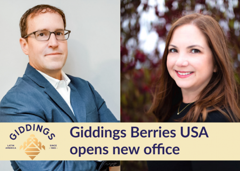 Giddings Berries USA opens California office