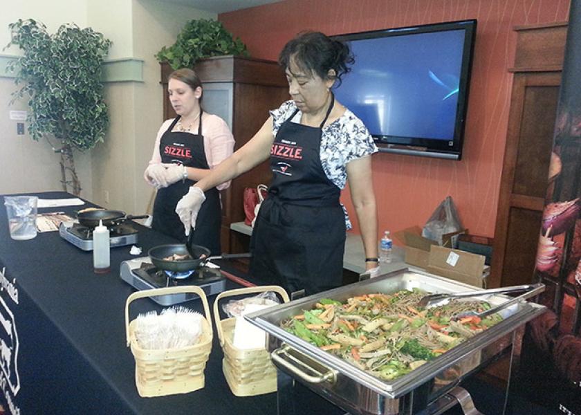 Beef Stirs up Interest with Wellness Program Participants